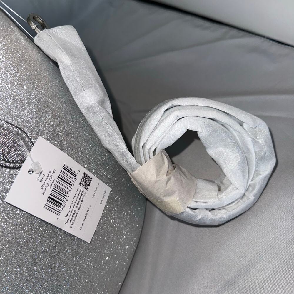 Kate Spade Small Satchel Glimmer, Lunar Light NWT - Glitter Shimmer Sparkle Glam - Picture 7 of 7